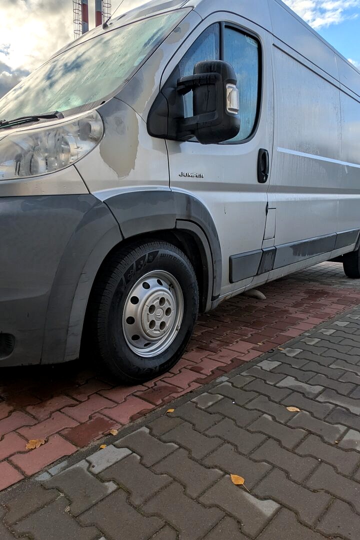 Renowacja felg stalowych Citroen Jumper – opis realizacji