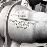 Detal mostu napędowego po śrutowaniu – oczyszczona powierzchnia z widocznymi oznaczeniami